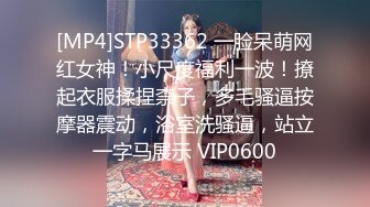 [MP4]STP33362 一脸呆萌网红女神！小尺度福利一波！撩起衣服揉捏柰子，多毛骚逼按摩器震动，浴室洗骚逼，站立一字马展示 VIP0600