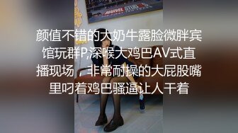 颜值不错的大奶牛露脸微胖宾馆玩群P,深喉大鸡巴AV式直播现场，非常耐操的大屁股嘴里叼着鸡巴骚逼让人干着