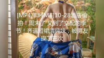 [MP4/834MB]10-28酒店偷拍！周末了 又到了交配的季节！齐逼短裙清纯妹，被男友操了三次