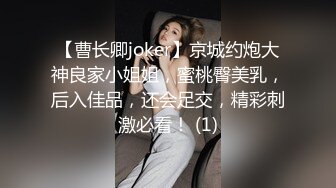 【曹长卿joker】京城约炮大神良家小姐姐，蜜桃臀美乳，后入佳品，还会足交，精彩刺激必看！ (1)