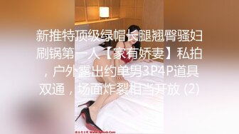 新推特顶级绿帽长腿翘臀骚妇刷锅第一人【家有娇妻】私拍，户外露出约单男3P4P道具双通，场面炸裂相当开放 (2)