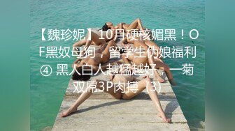 【魏珍妮】10月硬核媚黑！OF黑奴母狗，留学生伪娘福利④ 黑人白人越猛越好，一菊双屌3P肉搏  (3)