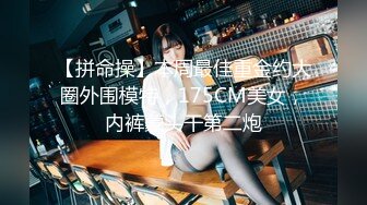 【拼命操】本周最佳重金约大圈外围模特，175CM美女，内裤蒙头干第二炮