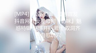 [MP4]⭐极品资源⭐震撼首发⭐抖音网红反差母狗『奶咪』魅惑特辑 性感开档黑丝 双洞齐开自慰玩穴