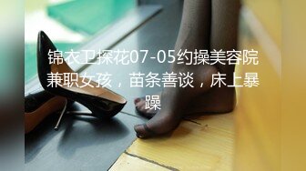 锦衣卫探花07-05约操美容院兼职女孩，苗条善谈，床上暴躁